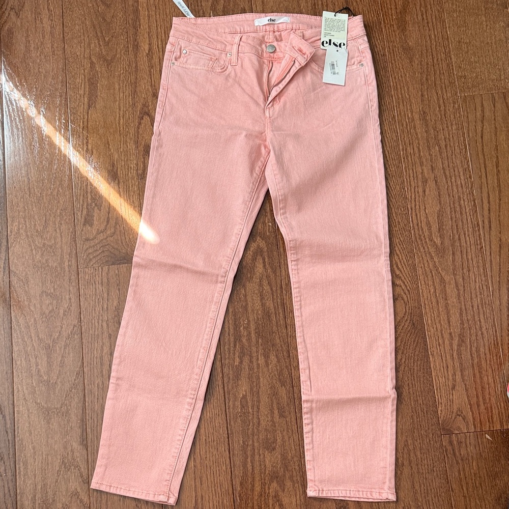 Else Women's Light Pink Skinny Jeans